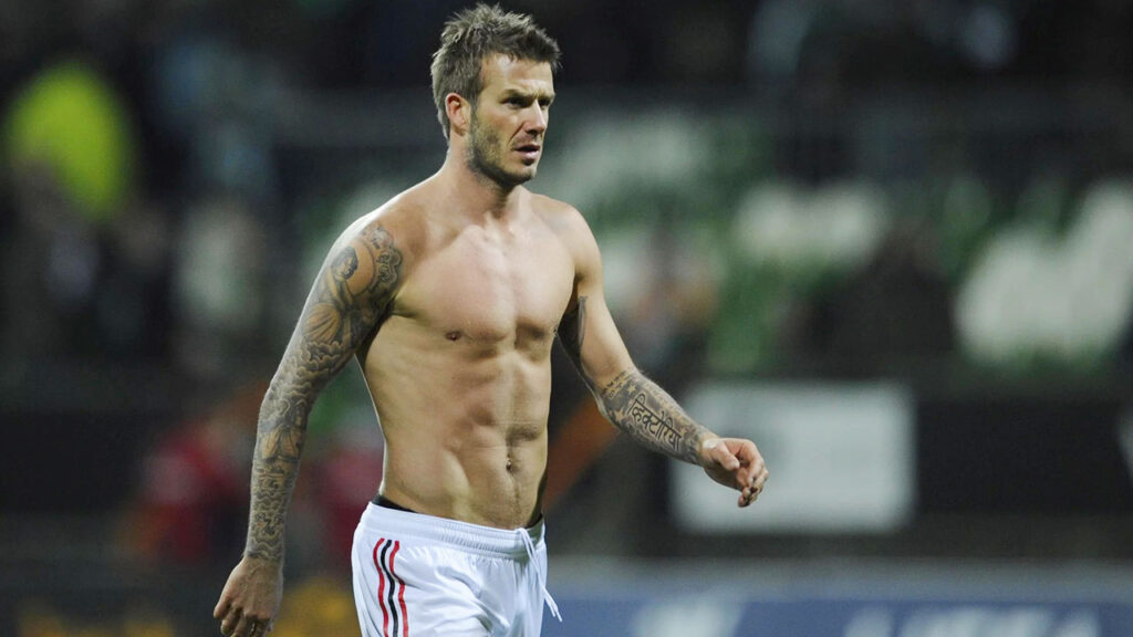 David Beckham's best shirtless