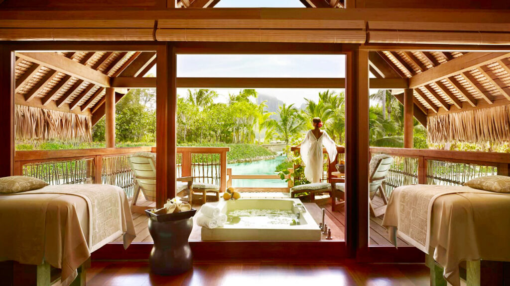 The Four Seasons Resort Bora Bora room