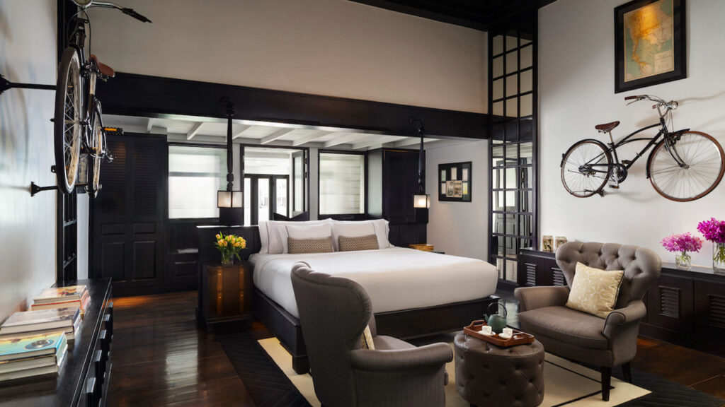 The Siam Hotel room