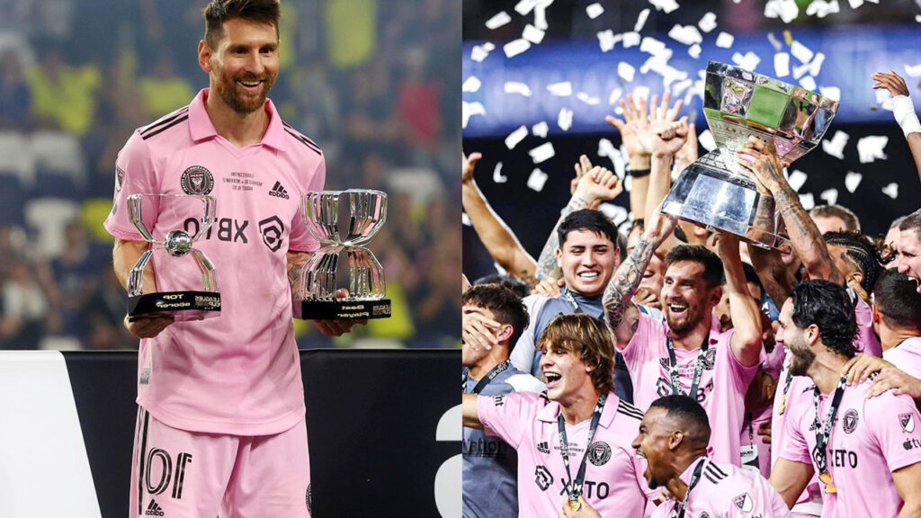 Messi wins 44th trophies with FC  Inter Miami
