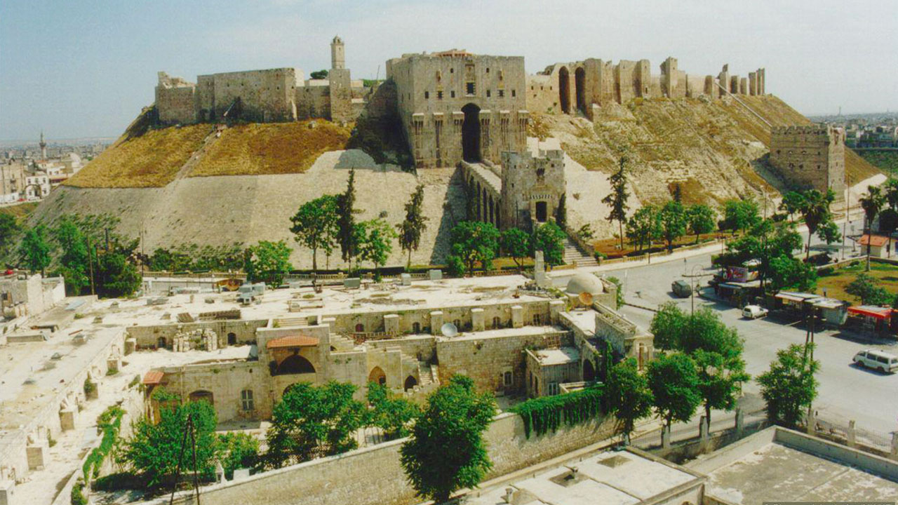 Citadel of Aleppo Exterior