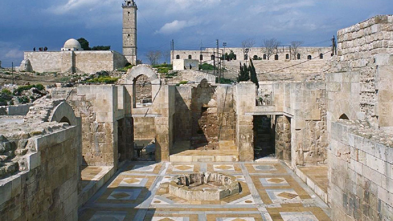 Citadel of Aleppo interior