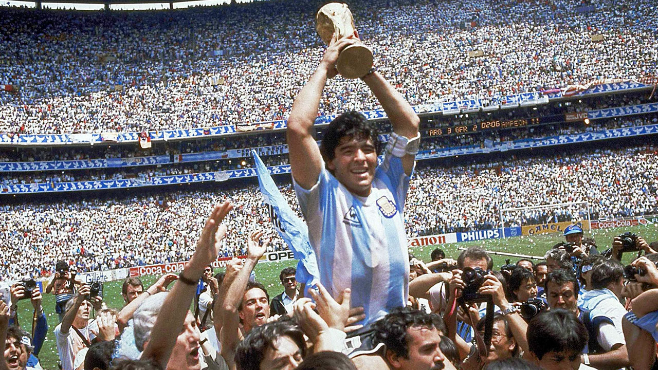 Diego Maradona at 1986 World Cup