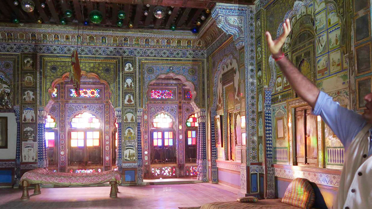 Mehrangarh Fort interior