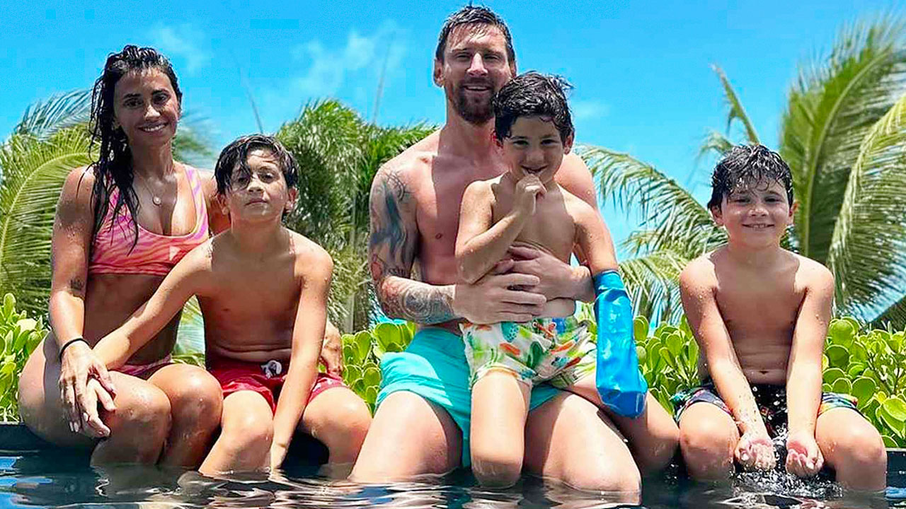 Messi family