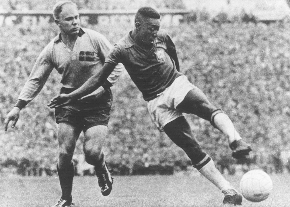 Pele in 1958 World Cup